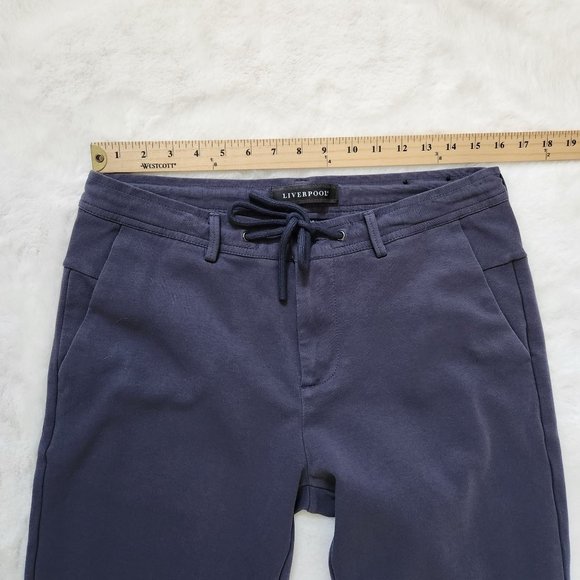 Liverpool Navy women jogger pants size 33/29 - Picture 13 of 14